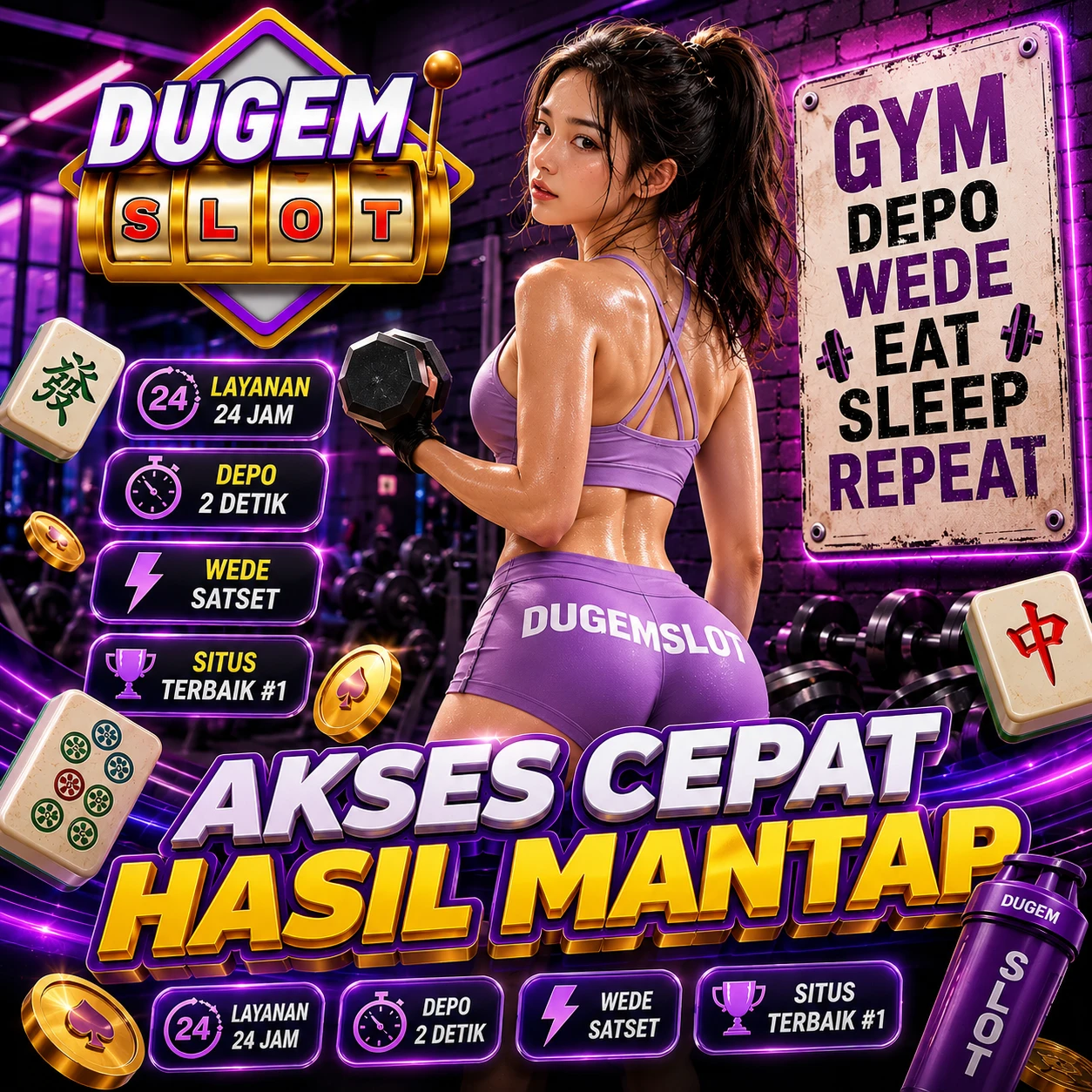 Slot dp DUGEMSLOT Front Black 